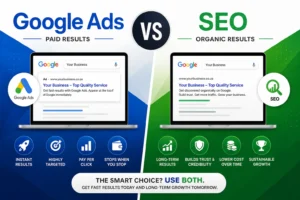 SEO vs Google Ads