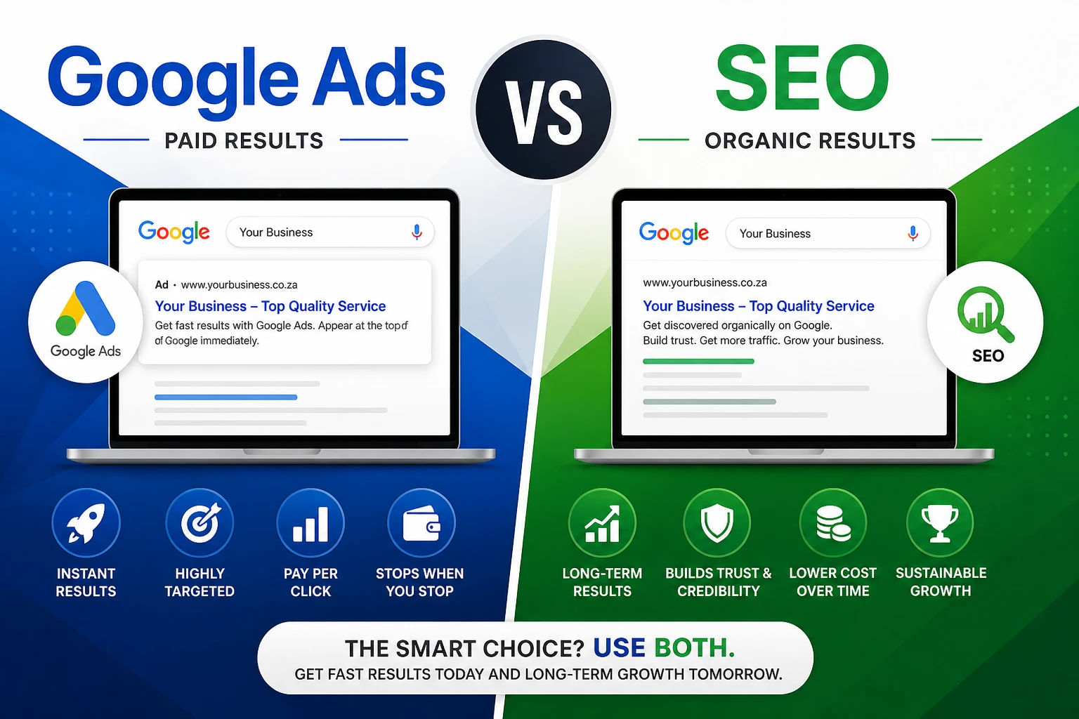SEO vs Google Ads